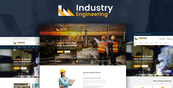 Industry Engineering - ThemeForest 19947441