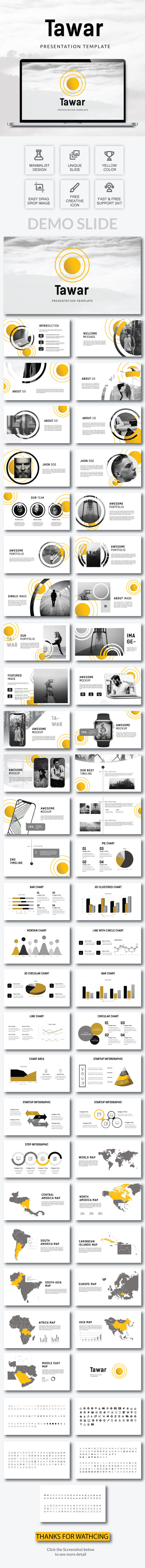 Tawar - Keynote Template - Keynote Templates Presentation Templates
