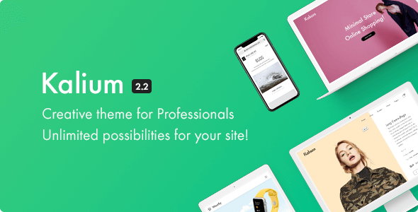 Kalium - Creative Theme for Professionals - Portfolio Creative