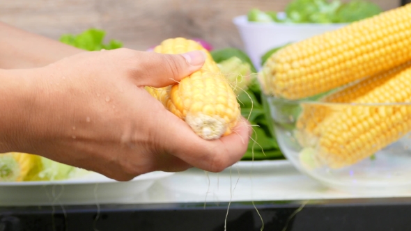 Peel the Corn From the Leaves