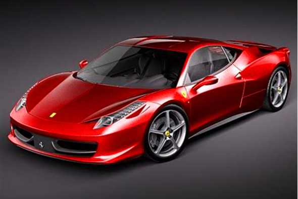 Ferrari 458 Italia - 3Docean 21240585