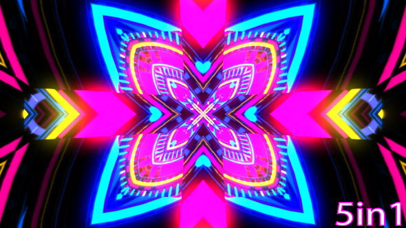 Neon Background Lights