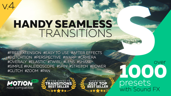 Videohive Handy Seamless Transitions v4 18967340