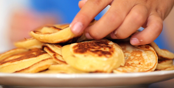 A Heap of Thick Pancakes on the Plate