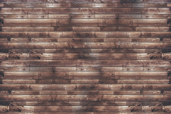 Reclaimed Wood Planks Wall Stock Photo by duallogic | PhotoDune