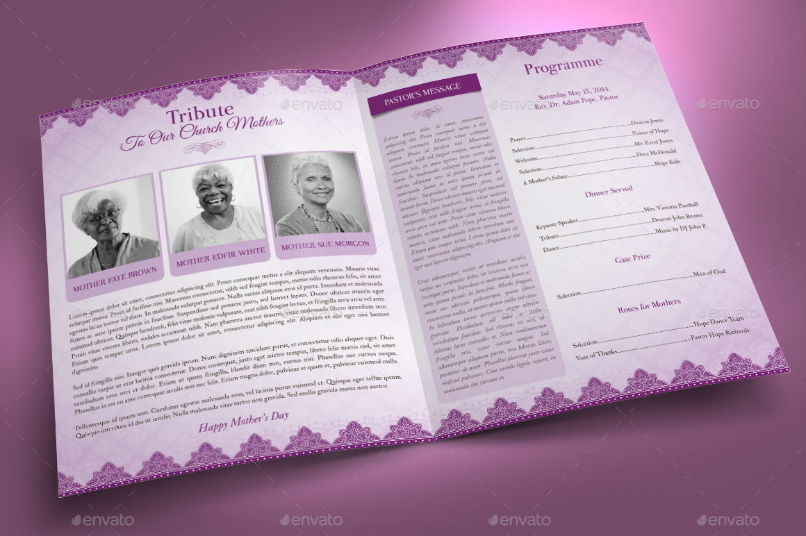 mother day program template