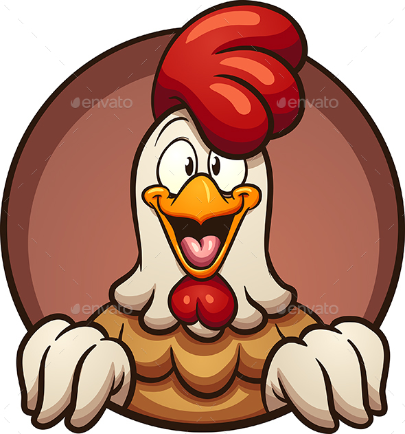 Cartoon Chicken - Animals Characters