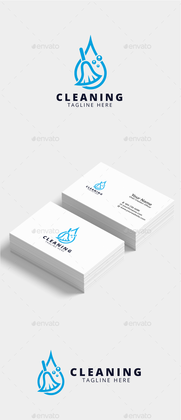 Cleaning Logo - Objects Logo Templates