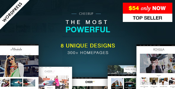 CheerUp Blog / Magazine - WordPress Blog Theme - Personal Blog / Magazine