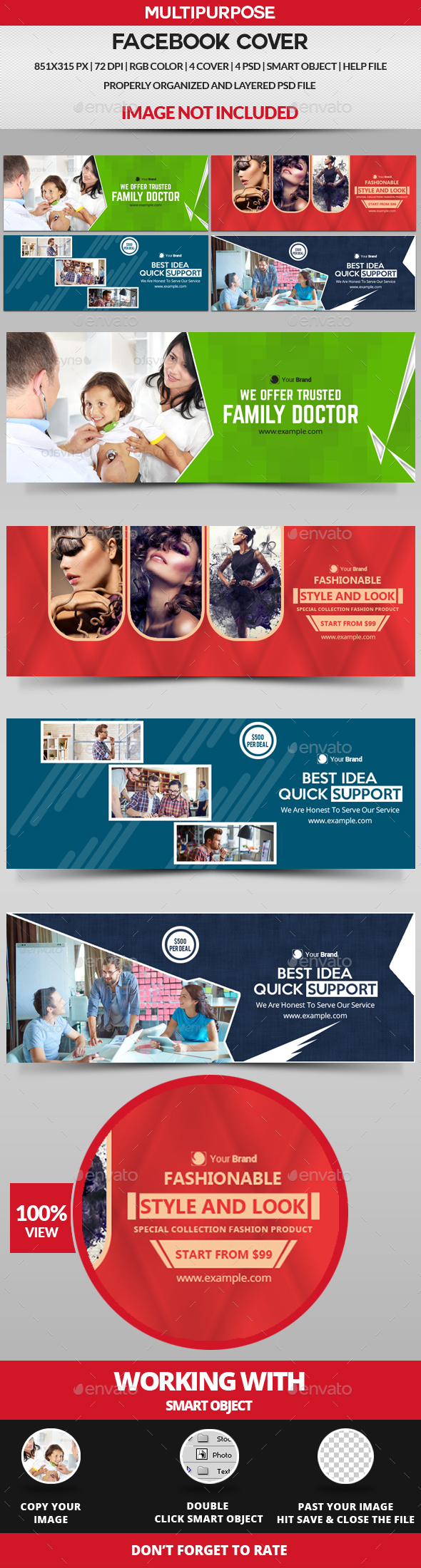 Facebook Cover - 4 Design - Facebook Timeline Covers Social Media