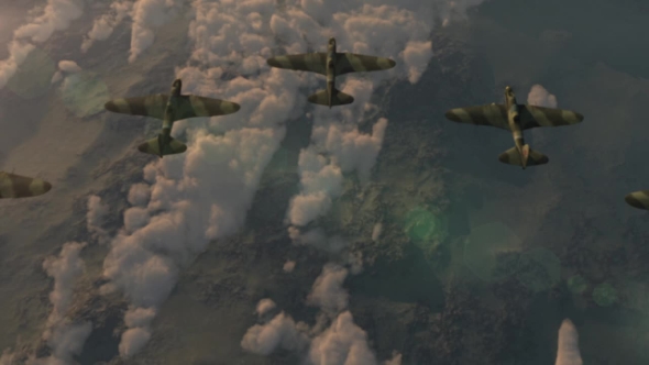 Fighter Jets of the Second World War IL-2 Flying Wedge