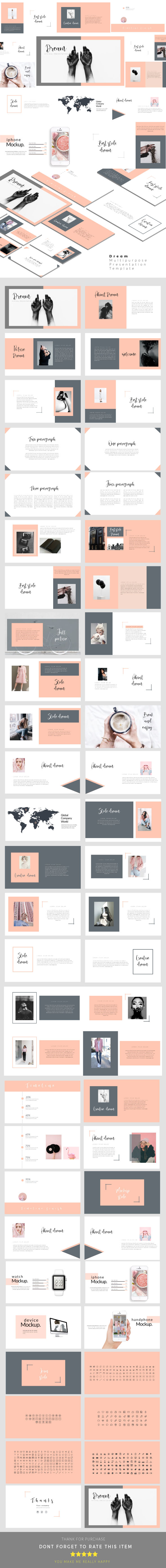 Dream - Keynote Presentation Templates - Keynote Templates Presentation Templates