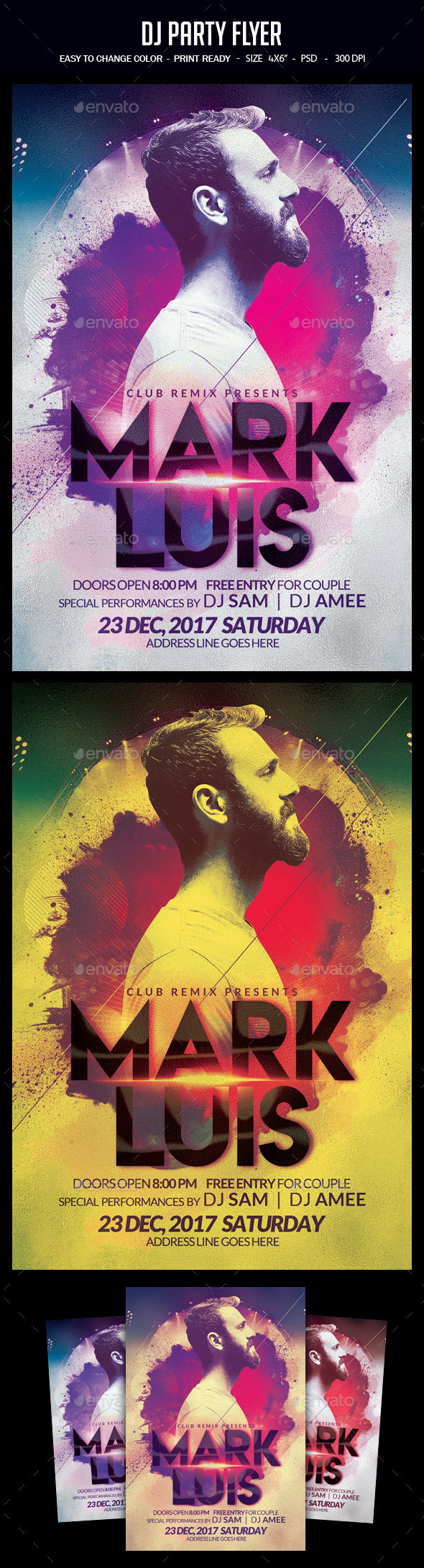 Dj Party Flyer - Clubs & Parties Events