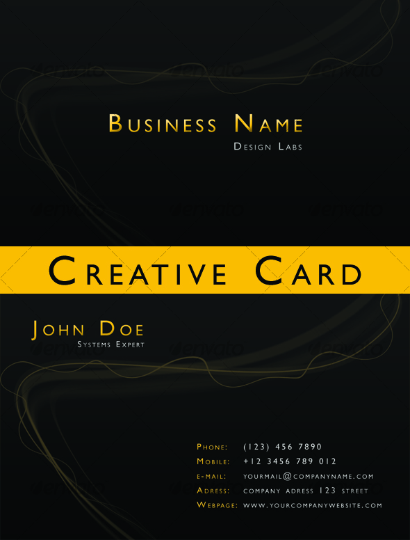 Creative Business Card - Creative Business Cards