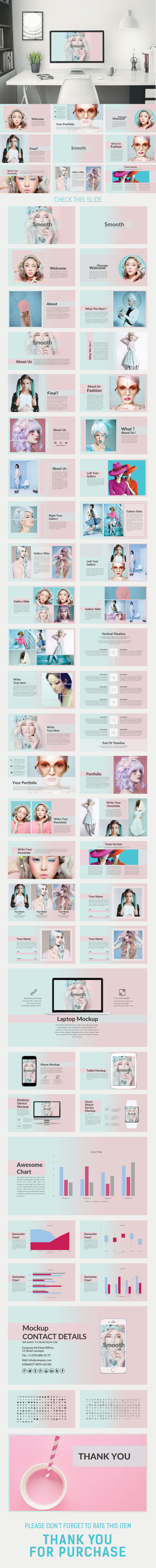 Smooth Google Slide Template - Google Slides Presentation Templates