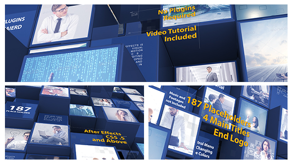 3d Mosaic Corporate - VideoHive 21246249