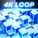4K Glacier Cubes V2 - Professional VJ Background Loop - VideoHive Item for Sale