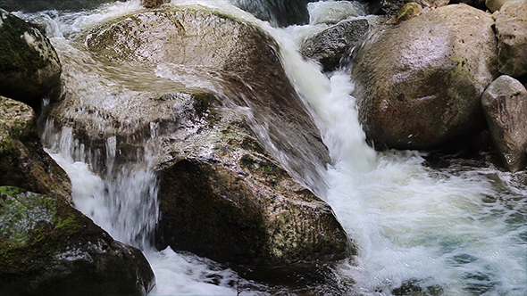 Rocky Mountain River Loop, Stock Footage | VideoHive