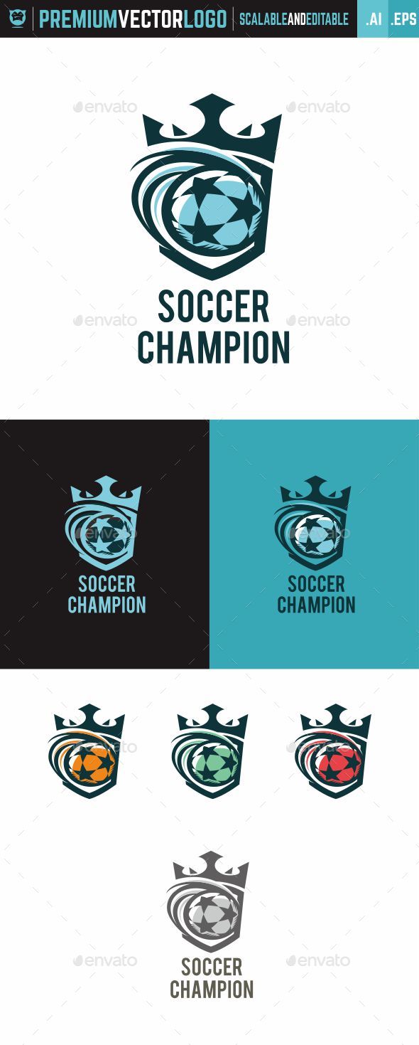 Soccer Champion - Sports Logo Templates