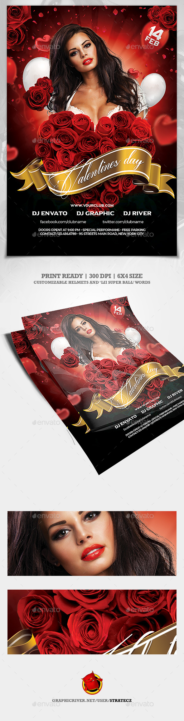 Valentines Day - Print Templates