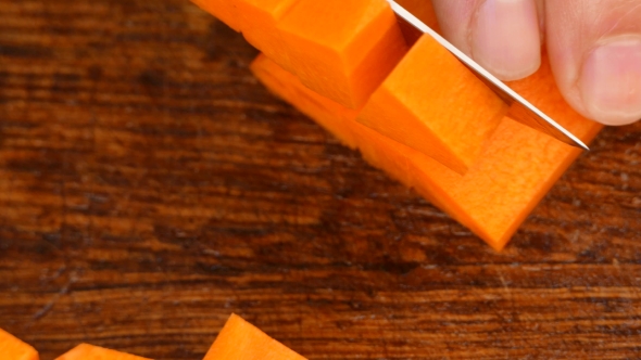 Cut the Carrots Into Cubes