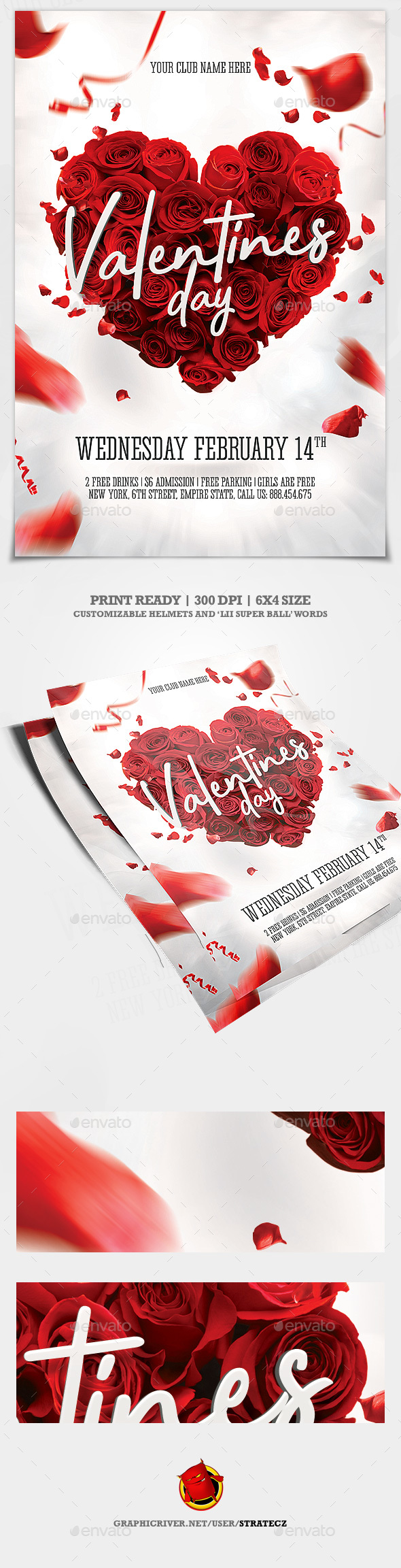 Valentines Day - Print Templates