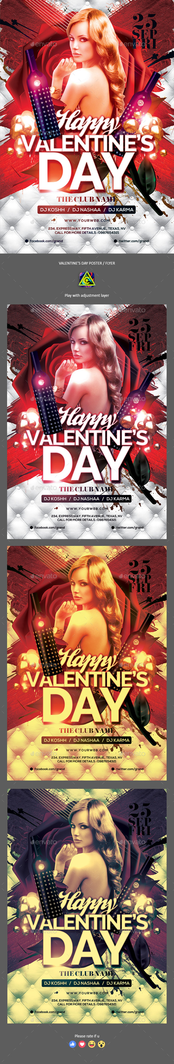 Valentine's Day Party / Flyer - Clubs & Parties Events