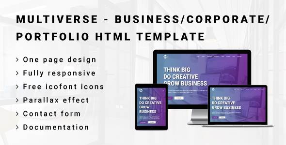ThemeForest MULTIVERSE Multipurpose Business Corporate Portfolio HTML Template 21166221 ThemeForest MULTIVERSE Multipurpose Business Corporate Portfolio HTML Template 21166221