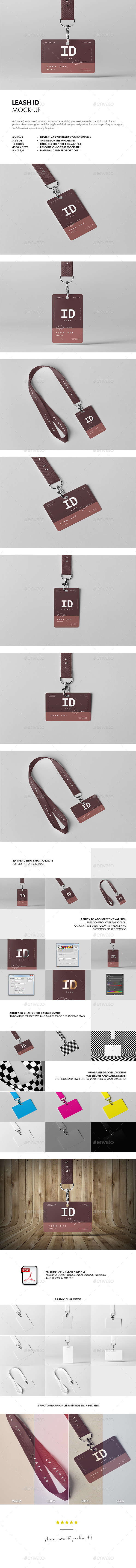 Leash ID Mock-up - Miscellaneous Print