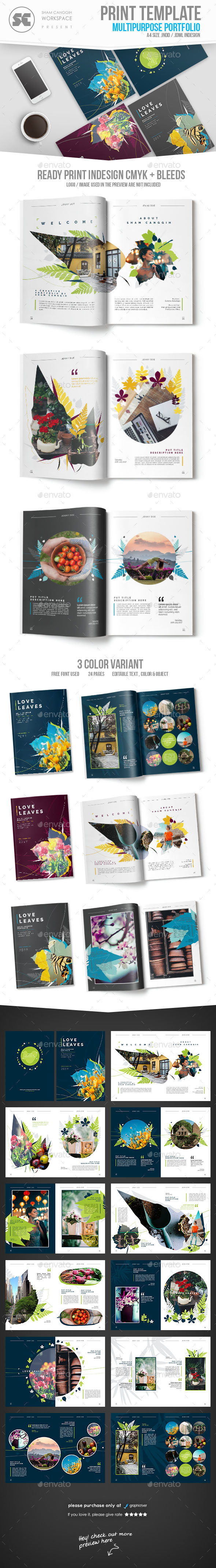 Multipurpose Creative Portfolio - Portfolio Brochures