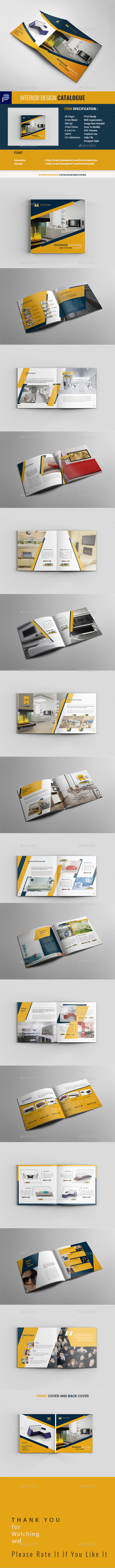 Square Interior Catalogue Brochure - Catalogs Brochures