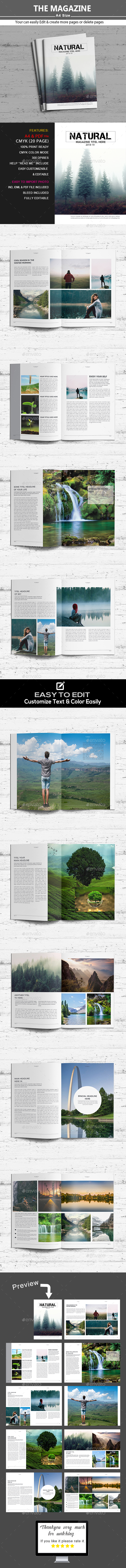 The Magazine - Magazines Print Templates