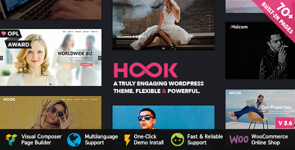 Hook - Superior WordPress Theme - Portfolio Creative