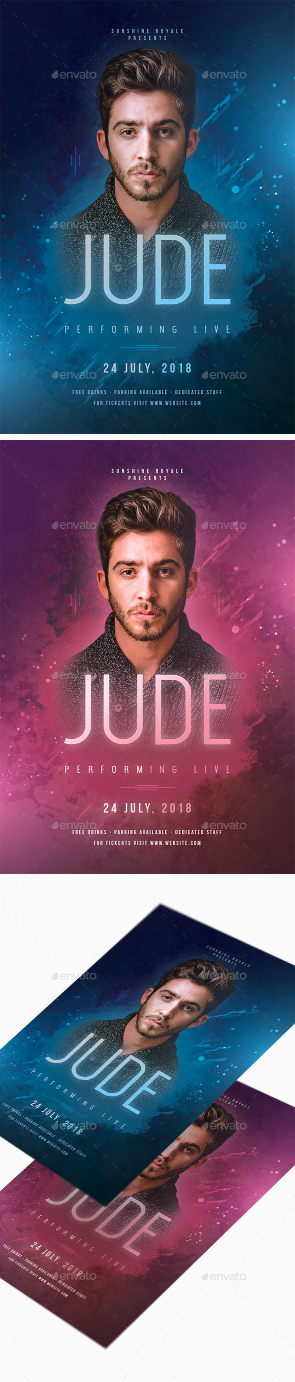 Artist Dj Party Flyer - Clubs & Parties Events