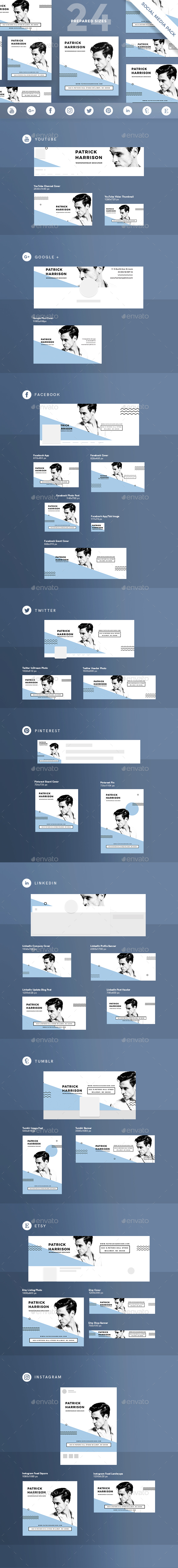 Fashion Designer Social Media Pack - Miscellaneous Social Media
