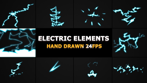 ELECTRIC Elements And Transitions by FlashFXbox | VideoHive