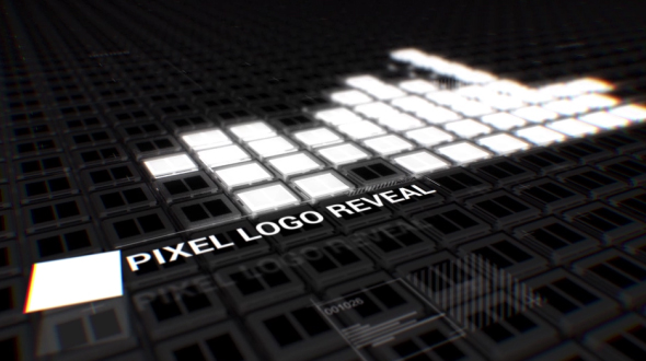 Pixel Logo - VideoHive 21254329