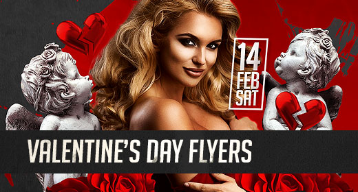 Valentine's Day Flyer Templates