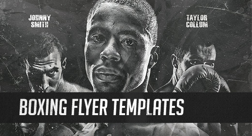 Boxing Flyer Templates