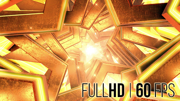 Golden Stars Background alt