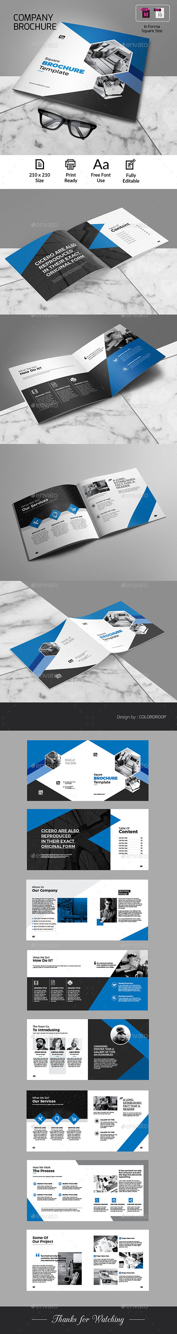 Square Brochure - Corporate Brochures