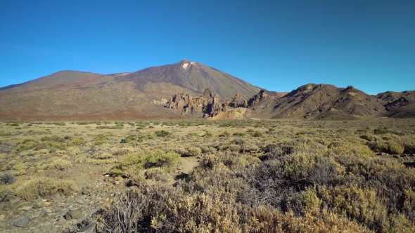 Mountains of Teide Vulcano Area