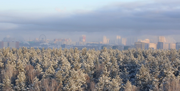 Smog is over Big City