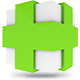 Medical 3D Cross Cube - Green - VideoHive Item for Sale