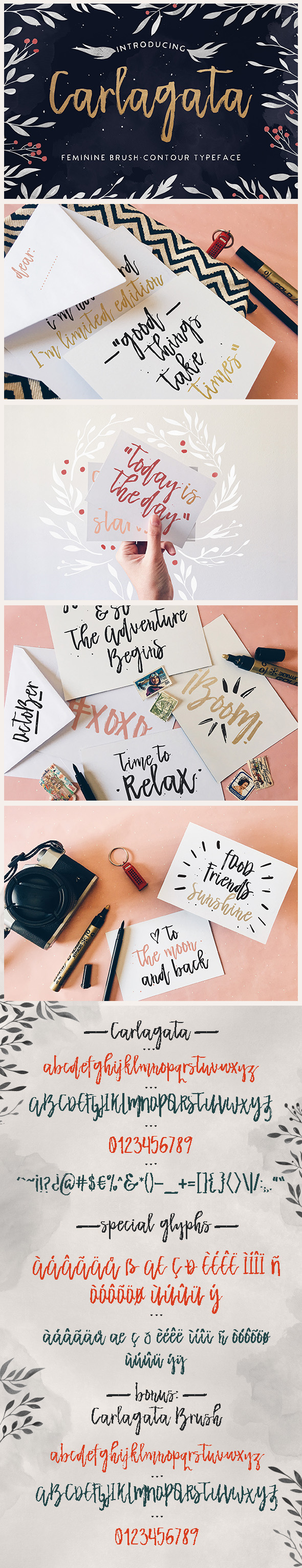 Carlagata - Script Fonts
