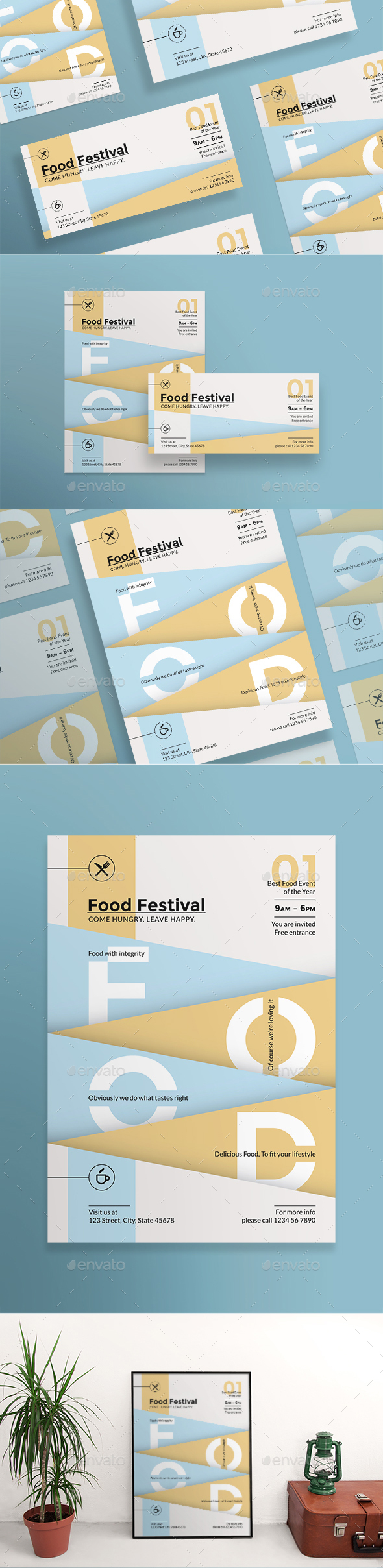 Food Festival Flyers - Restaurant Flyers