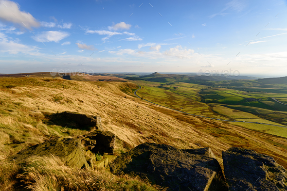 Shining Tor - Stock Photo - Images