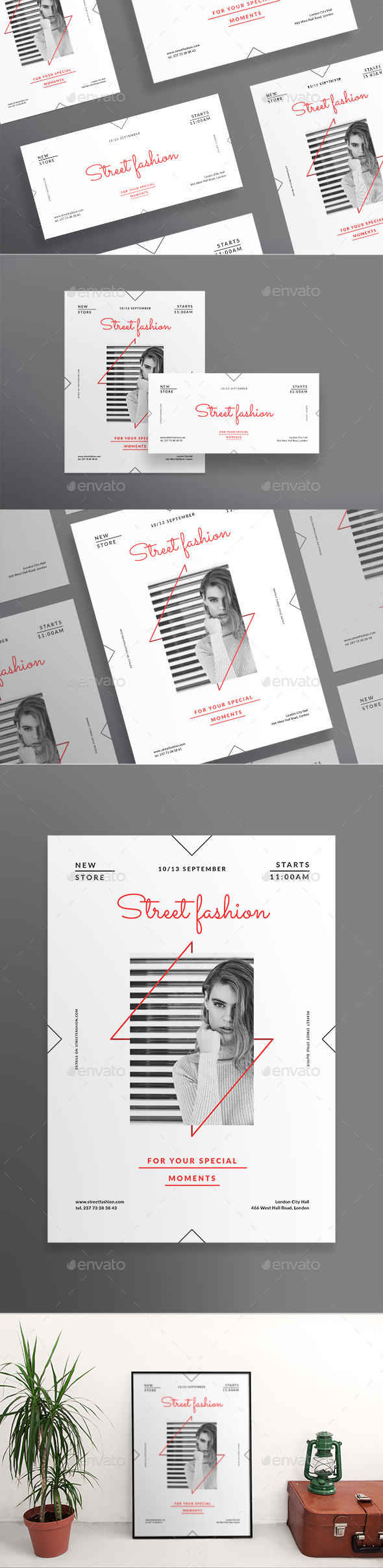Street Fashion Flyers - Miscellaneous Events