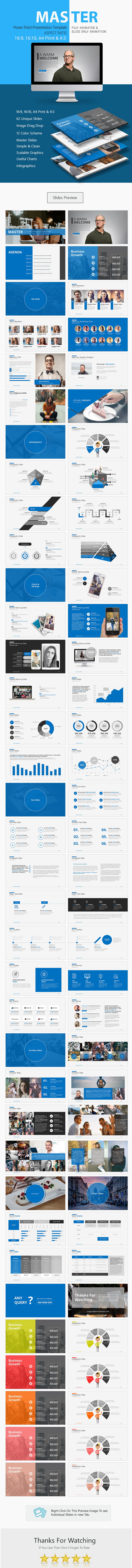 Master Power Point Presentation - Business PowerPoint Templates