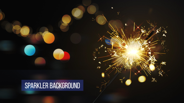 Loop-able Sparkler Background And Assets